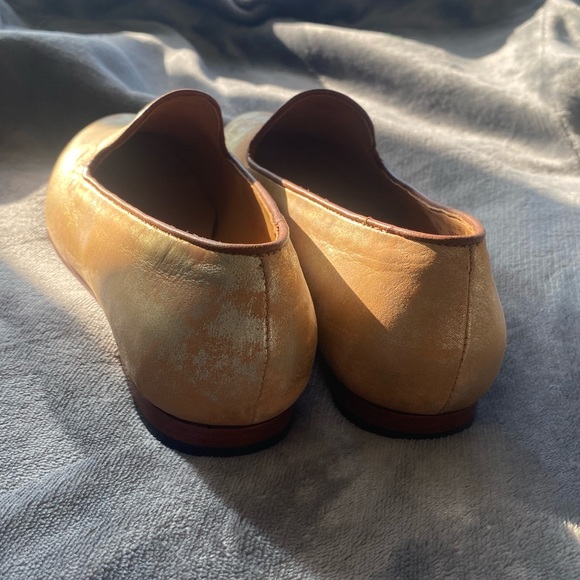 Peter Millar Gold Loafers Women Flats - Picture 2 of 5
